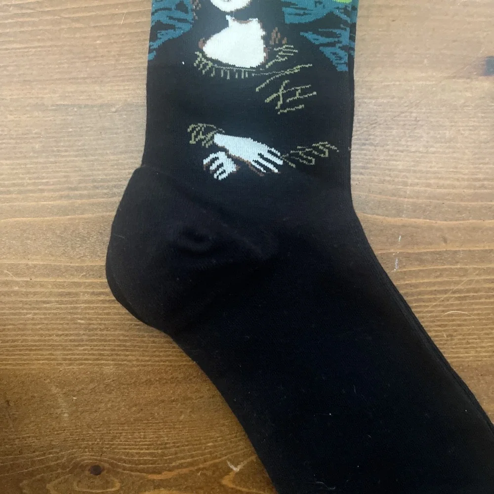 Retro Personality Art‎ Socks - Breathable Cotton Sock Women Footwear Accessories